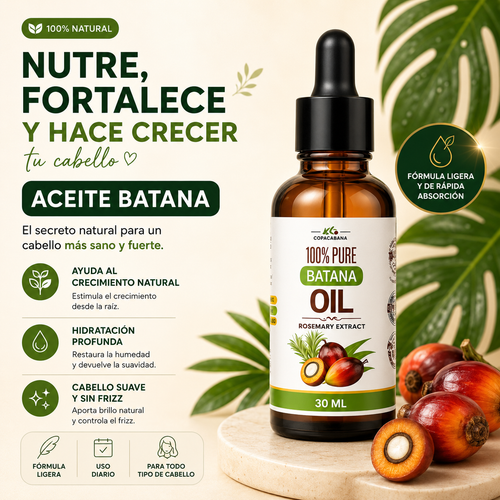 Aceite Batana Crecimiento Cabello 30 ml