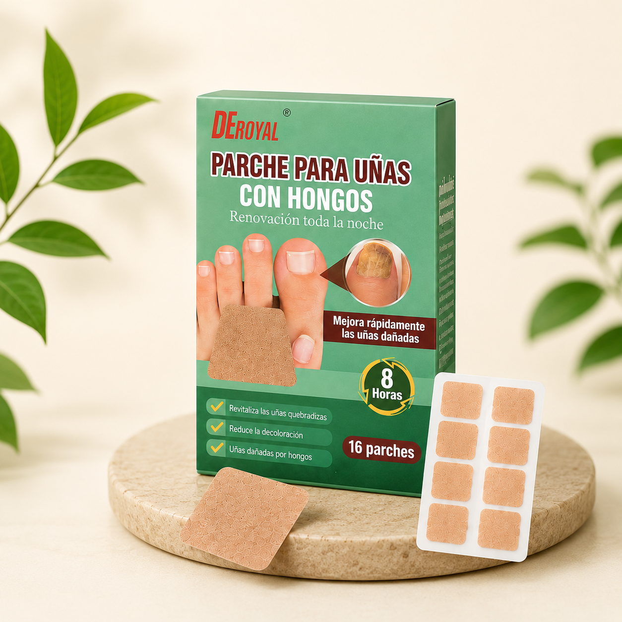 16 Parches anti hongos!