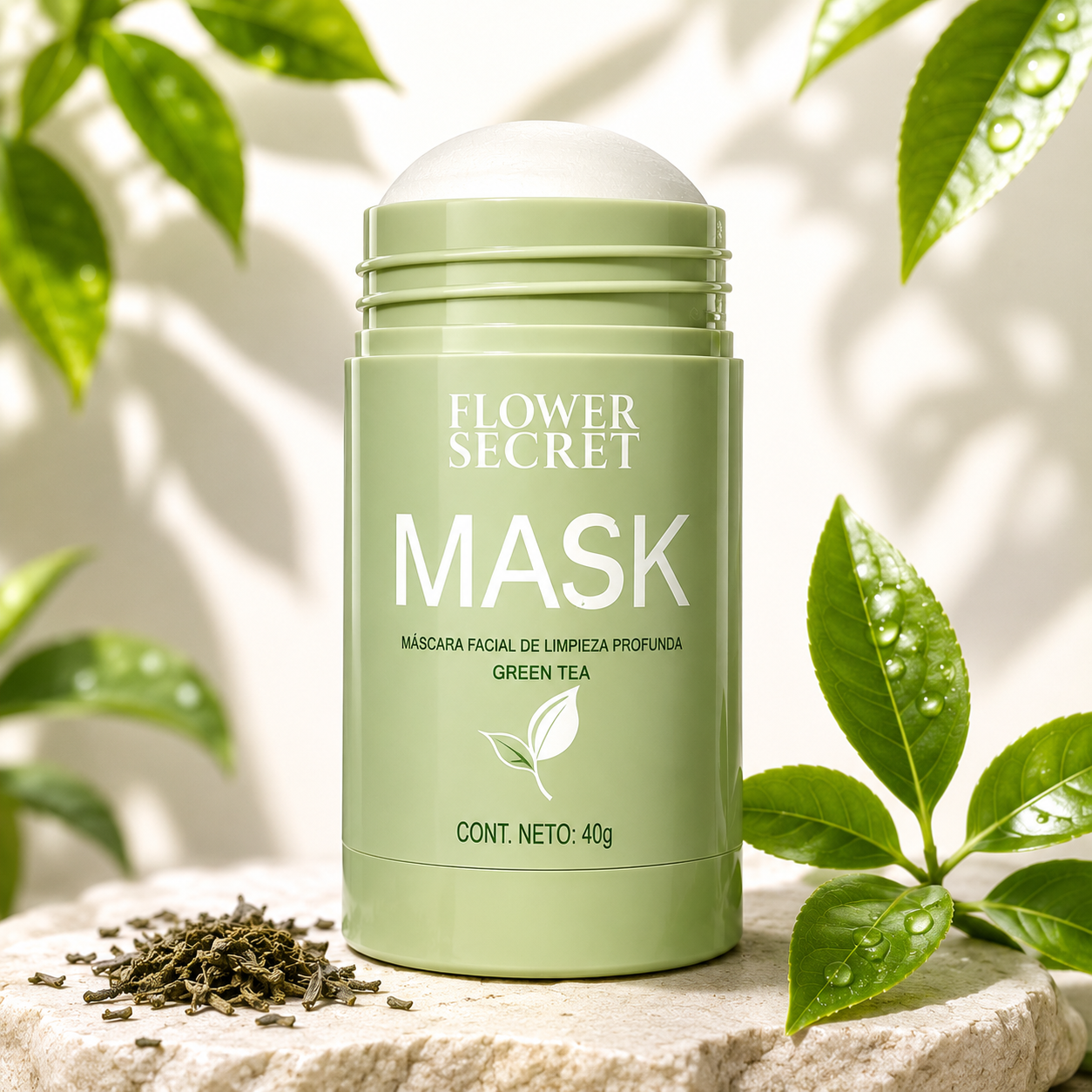 Mascarilla Natural Limpiadora te verde