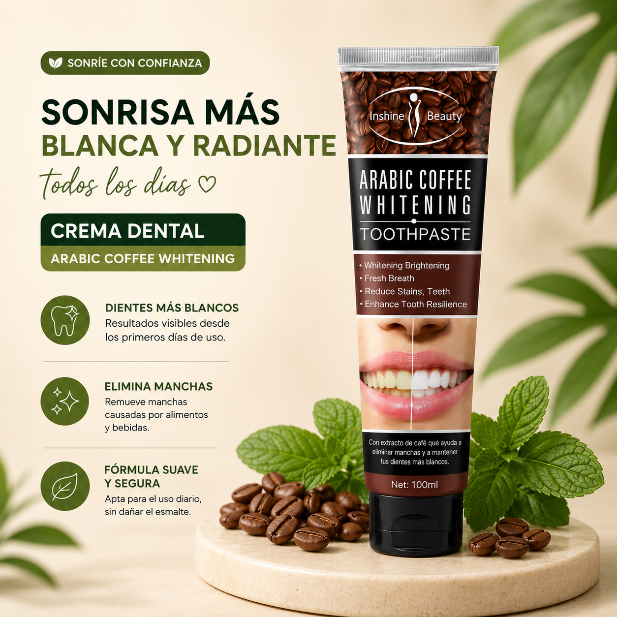 Crema Dental Blanqueadora