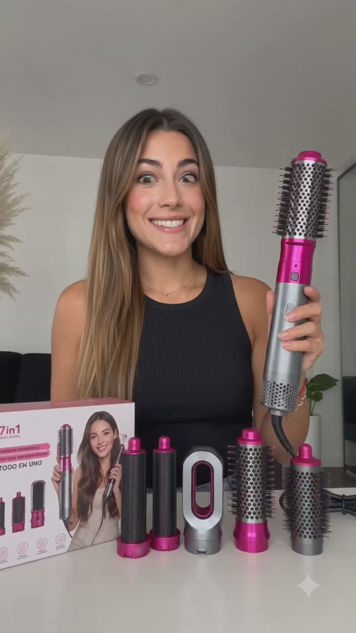 Cepillo Secador 7 en 1 estilo Dyson